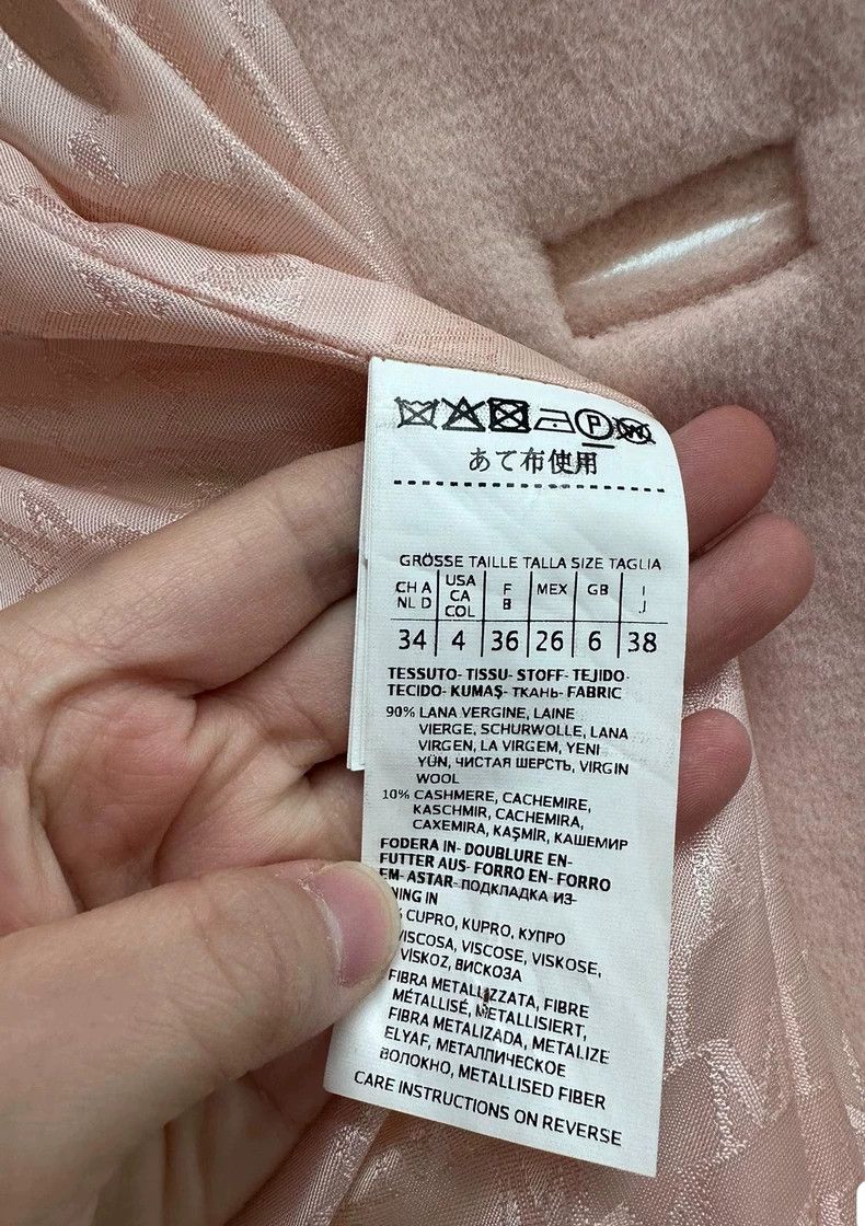 Max Mara MaxMara 101801 Madame Pink Coat -dmc Size US M / EU 48-50 / 2 - 4 Thumbnail