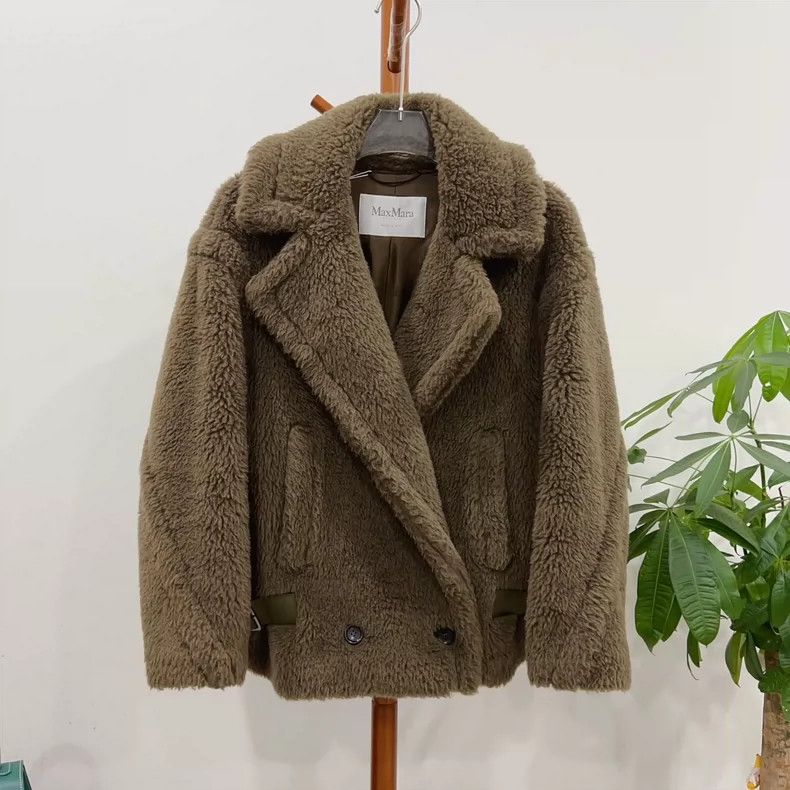 Max Mara MaxMara Brown Faux Fur Coat -dmc Size US M / EU 48-50 / 2 - 2 Thumbnail