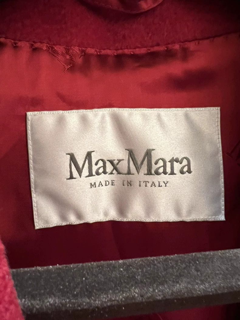 Max Mara MaxMara Red Camel Wool Coat -dmc Size US M / EU 48-50 / 2 - 3 Thumbnail