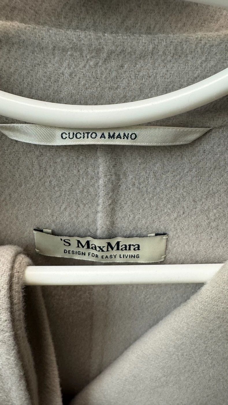 Max Mara Max Mara Beige Wool Long Coat -dmc Size US XS / EU 42 / 0 - 7 Thumbnail