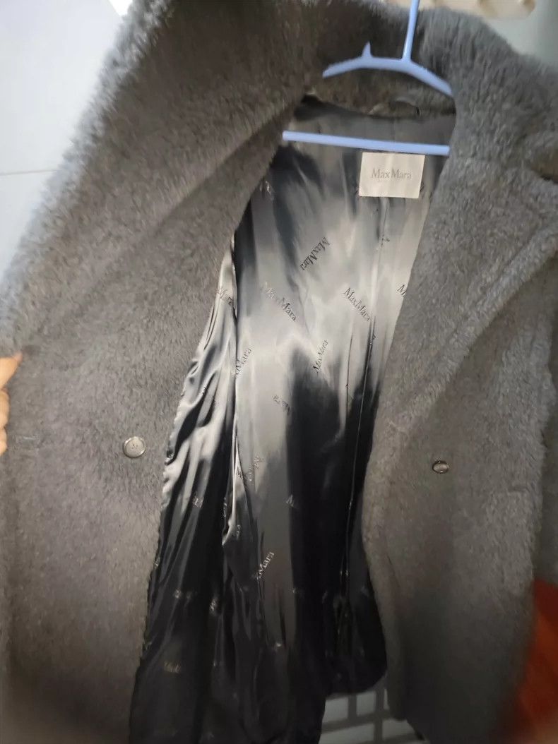 Max Mara MaxMara Gray Teddy Coat S Size -dmc Size US S / EU 44-46 / 1 - 5 Thumbnail
