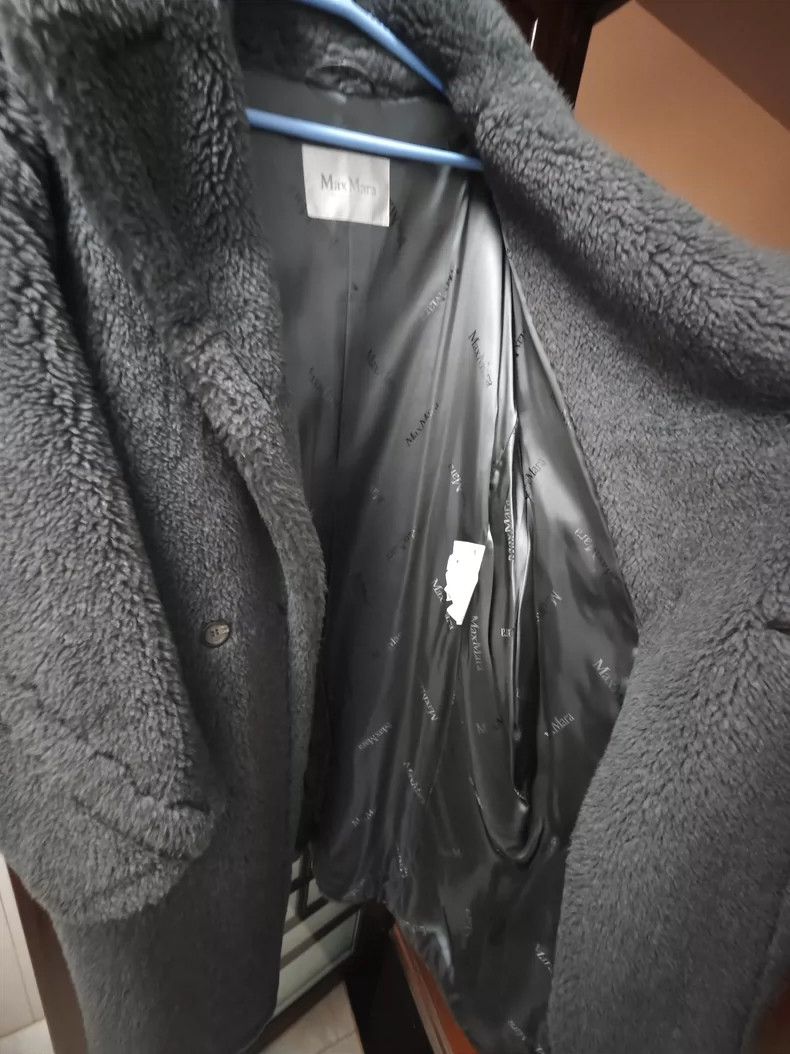 Max Mara MaxMara Gray Teddy Coat S Size -dmc Size US S / EU 44-46 / 1 - 6 Thumbnail