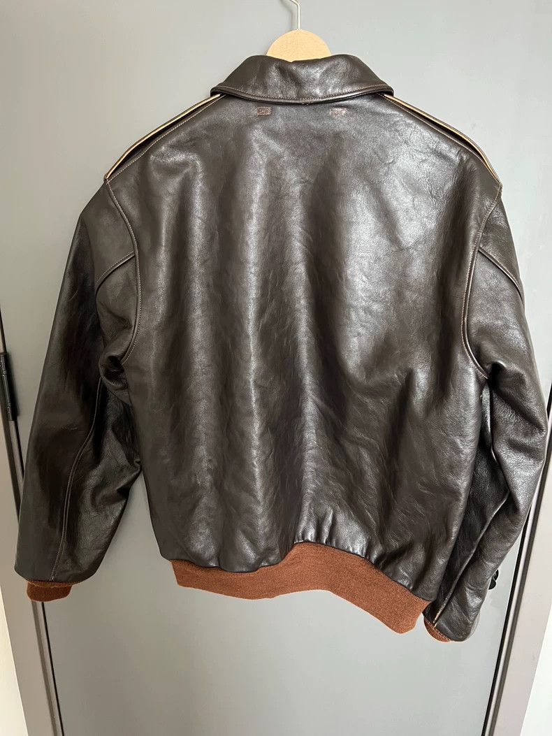 The Real McCoy's The REAL McCOY'S A2 Leather Flight Jacket -dmc Size US XXL / EU 58 / 5 - 3 Thumbnail