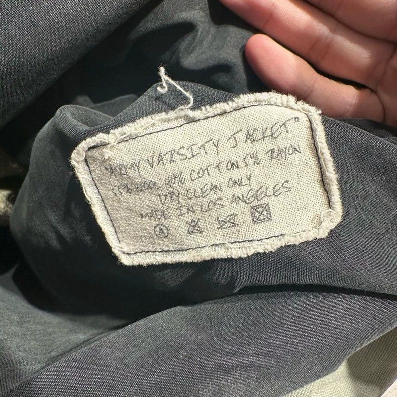 Greg Lauren Greg Lauren Green Wool Embroidered Bomber Jacket -dmc Size US M / EU 48-50 / 2 - 5 Thumbnail