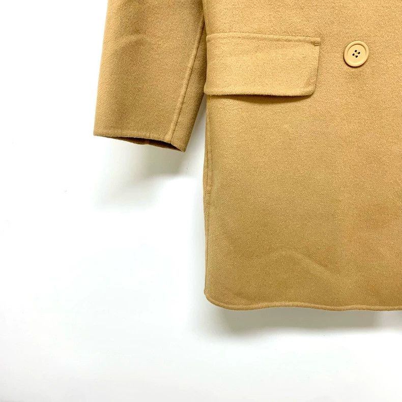 Max Mara MaxMara Classic Double-Breasted Camel Coat -dmc Size US M / EU 48-50 / 2 - 6 Thumbnail