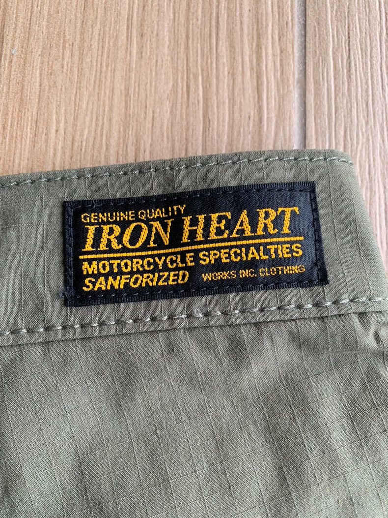 Iron Heart Iron Heart IH-736 Cargo Shorts Green New -dmc Size US 34 / EU 50 - 4 Thumbnail