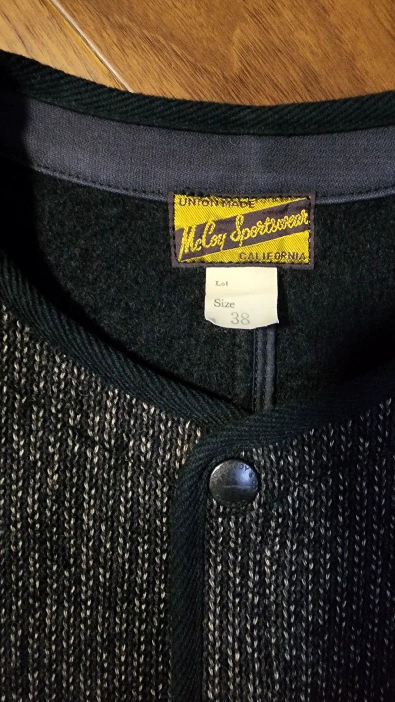 The Real McCoy's The Real McCoy's Wool Buttoned Vest -dmc Size US S / EU 44-46 / 1 - 3 Thumbnail