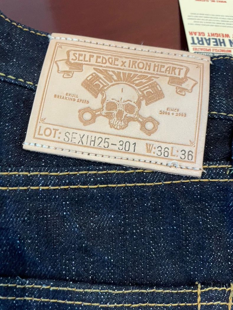 Iron Heart Iron Heart x Self Edge 301 Jeans 19oz -dmc Size US 36 / EU 52 - 3 Thumbnail
