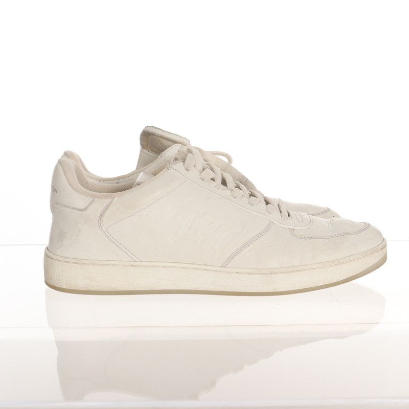 Louis Vuitton Louis Vuitton White Low-Top Casual Sneakers 0089 Size US 7 / EU 40 - 3 Thumbnail