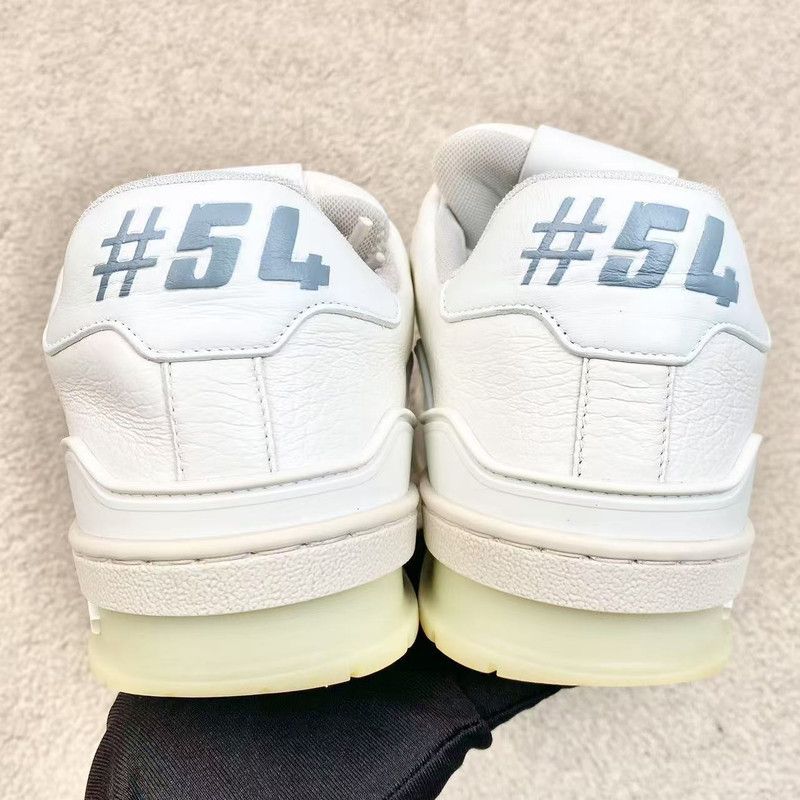 Louis Vuitton Louis Vuitton Trainer Low Top Fashion Sneakers 0089 Size US 7.5 / EU 40-41 - 5 Thumbnail