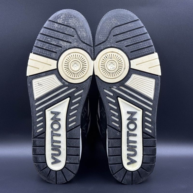 Louis Vuitton Louis Vuitton Panda Print Low-Top Sneakers 0089 Size US 9.5 / EU 42-43 - 4 Thumbnail