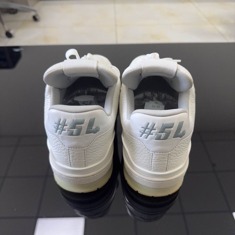 Louis Vuitton Louis Vuitton White Cement Low-Top Trainer Sneakers 0089 Size US 8 / EU 41 - 3 Thumbnail
