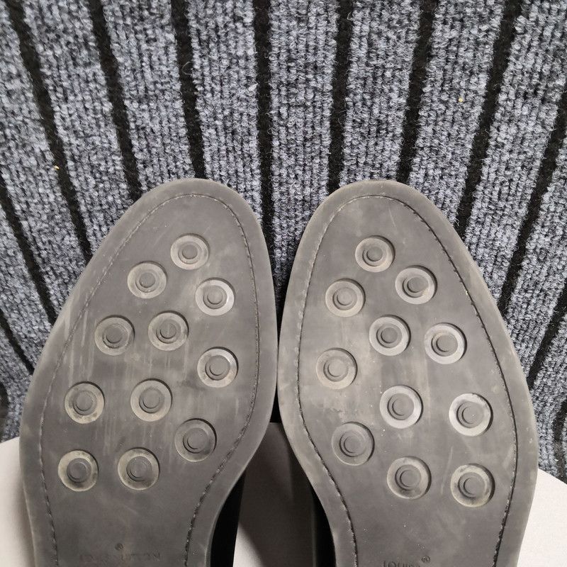 Louis Vuitton Louis Vuitton Black Low Top Formal Shoes 0089 Size US 8 / EU 41 - 12 Thumbnail