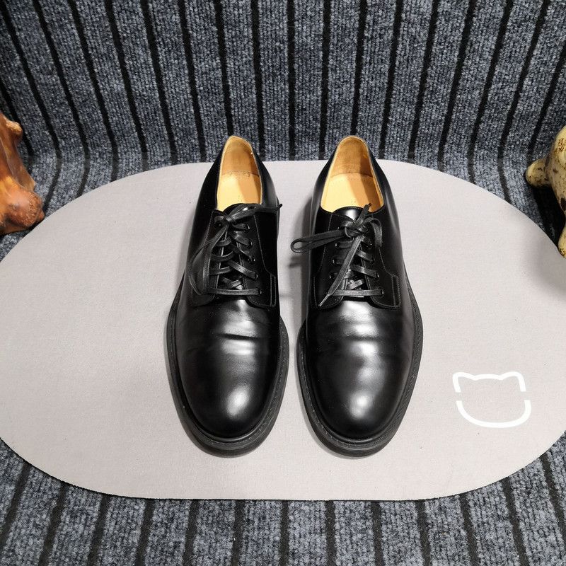 Louis Vuitton Louis Vuitton Black Low Top Formal Shoes 0089 Size US 8 / EU 41 - 2 Thumbnail