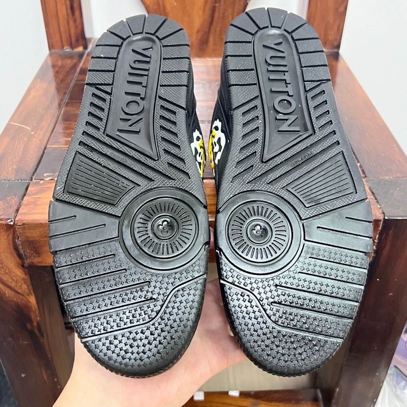 Louis Vuitton Nigo x Louis Vuitton Low Top Casual Sneakers 0089 Size US 8 / EU 41 - 4 Thumbnail