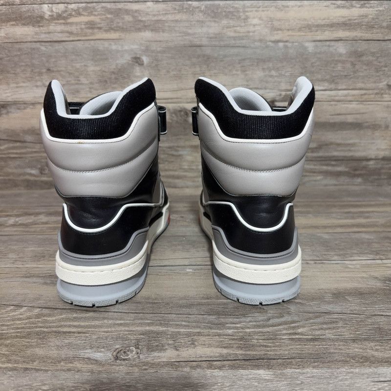 Louis Vuitton Louis Vuitton Trainer High-Top Sneakers in Black 0089 Size US 8.5 / EU 41-42 - 3 Thumbnail