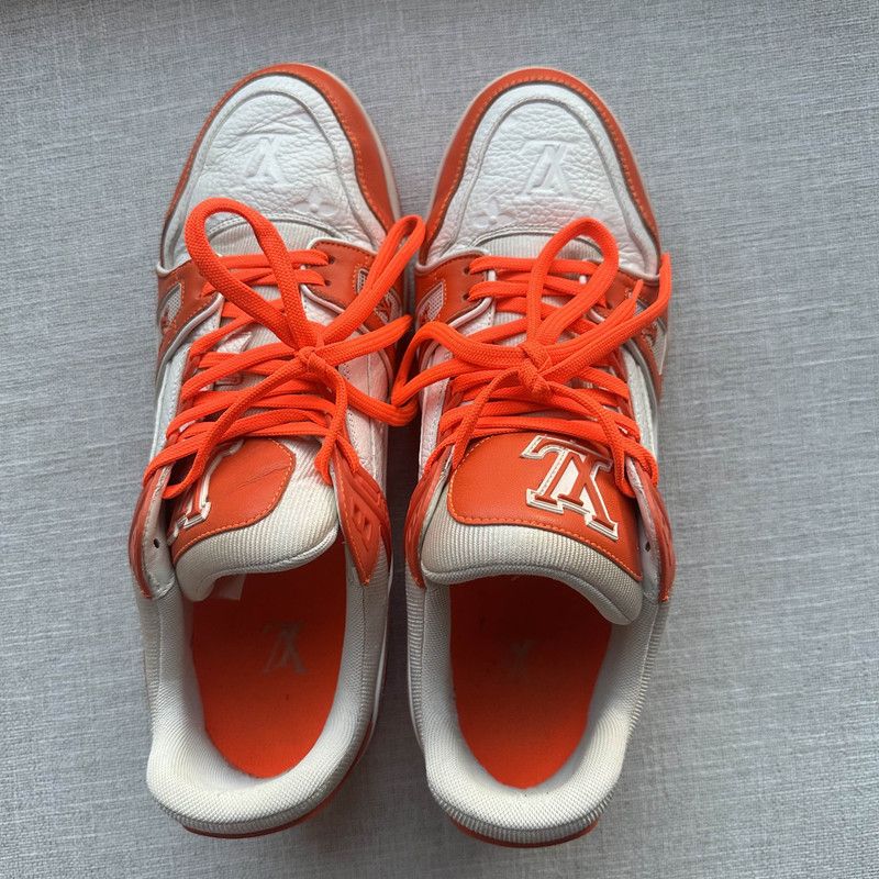 Louis Vuitton Louis Vuitton Trainer Low Top Fashion Sneakers for Men 0089 Size US 9 / EU 42 - 7 Thumbnail