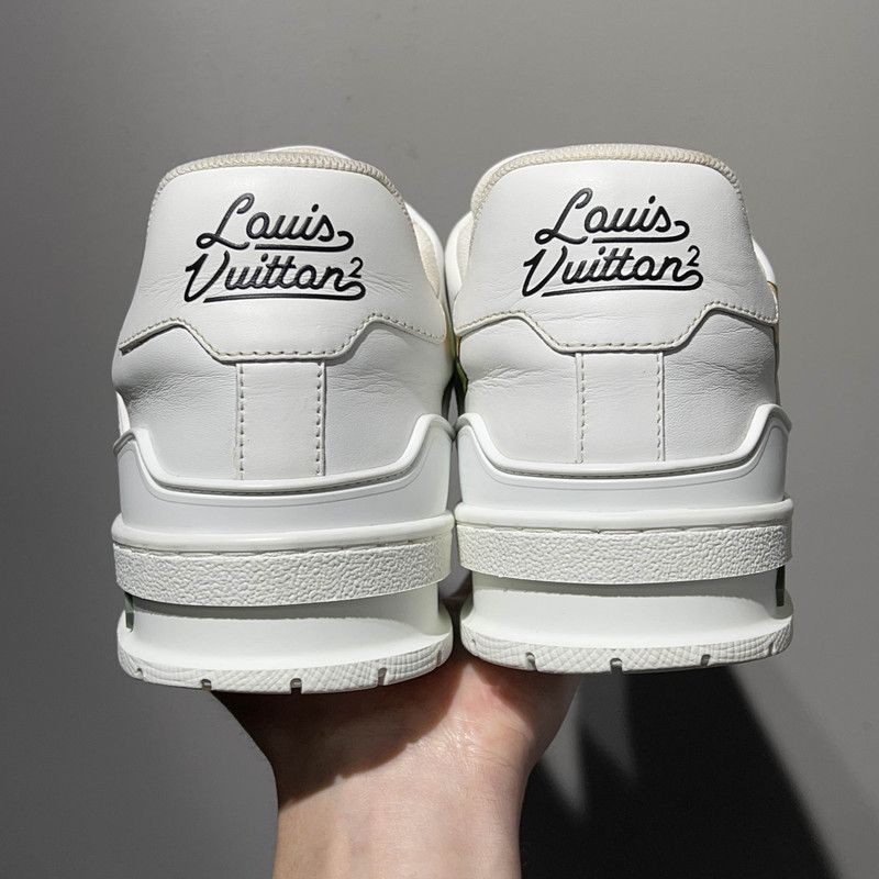 Louis Vuitton Nigo x Louis Vuitton Trainer Sneakers for Men 0089 Size US 8 / EU 41 - 3 Thumbnail