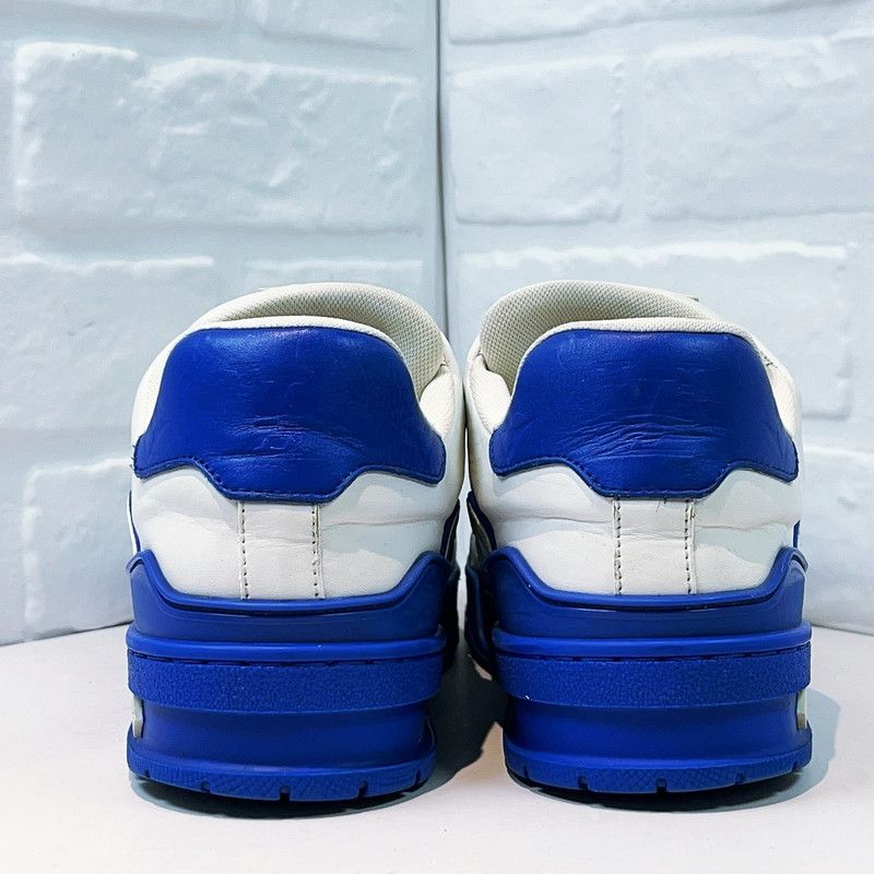Louis Vuitton Louis Vuitton Low Top Trainer Sneakers for Men 0089 Size US 8.5 / EU 41-42 - 4 Thumbnail
