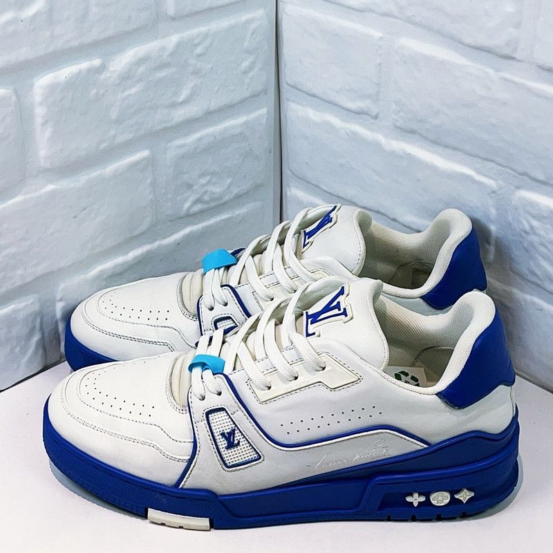Louis Vuitton Louis Vuitton Low Top Trainer Sneakers for Men 0089 Size US 8.5 / EU 41-42 - 2 Thumbnail