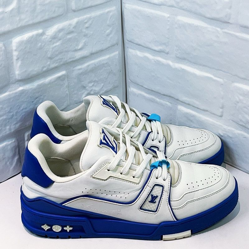 Louis Vuitton Louis Vuitton Low Top Trainer Sneakers for Men 0089 Size US 8.5 / EU 41-42 - 3 Thumbnail