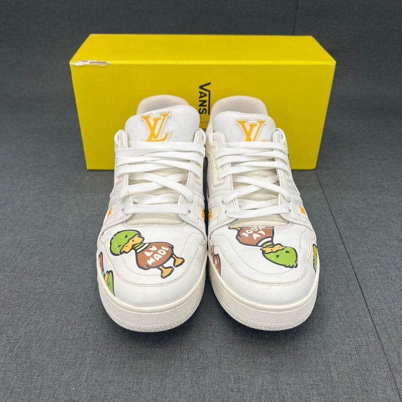 Louis Vuitton Nigo x Louis Vuitton Low-Top Fashion Sneakers 0089 Size US 8 / EU 41 - 2 Thumbnail