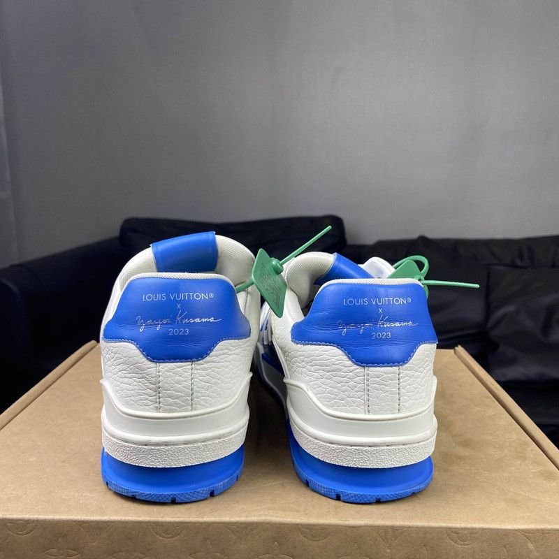 Louis Vuitton Yayoi Kusama x Louis Vuitton Polka Dot Trainers 0089 Size US 8.5 / EU 41-42 - 3 Thumbnail