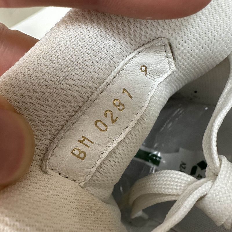 Nigo x Louis Vuitton Trendy White Low-Top Sneakers 0089
