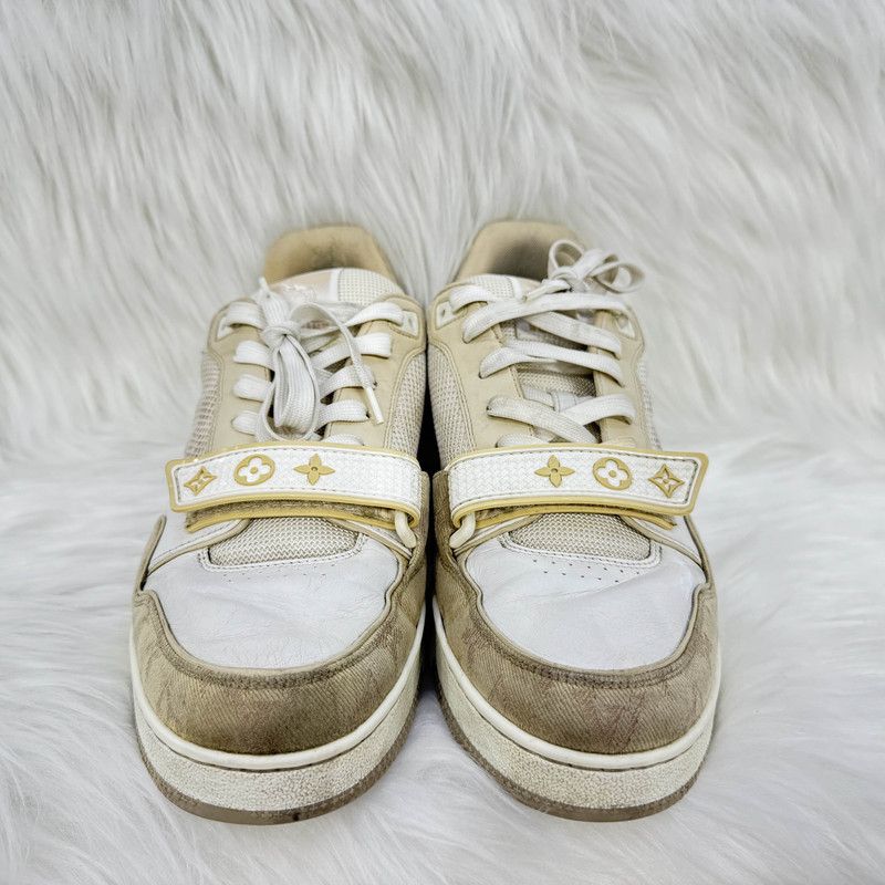 Louis Vuitton Louis Vuitton Stylish Low-Top Trainer Shoes 0089 Size US 8.5 / EU 41-42 - 2 Thumbnail