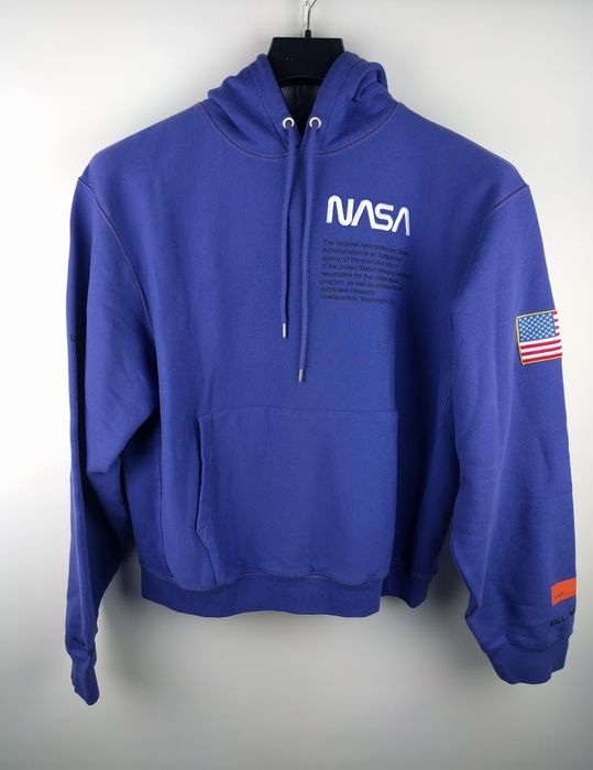 Heron preston nasa hoodie on sale grailed