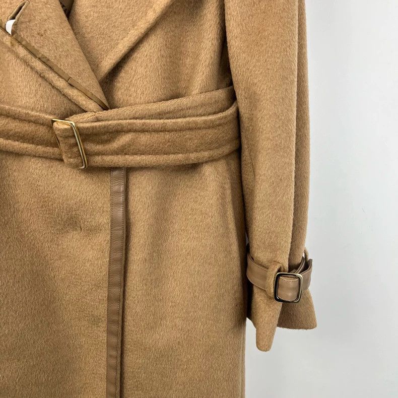 Max Mara Max Mara Camel Wool Blend Coat -dmc Size US S / EU 44-46 / 1 - 4 Thumbnail
