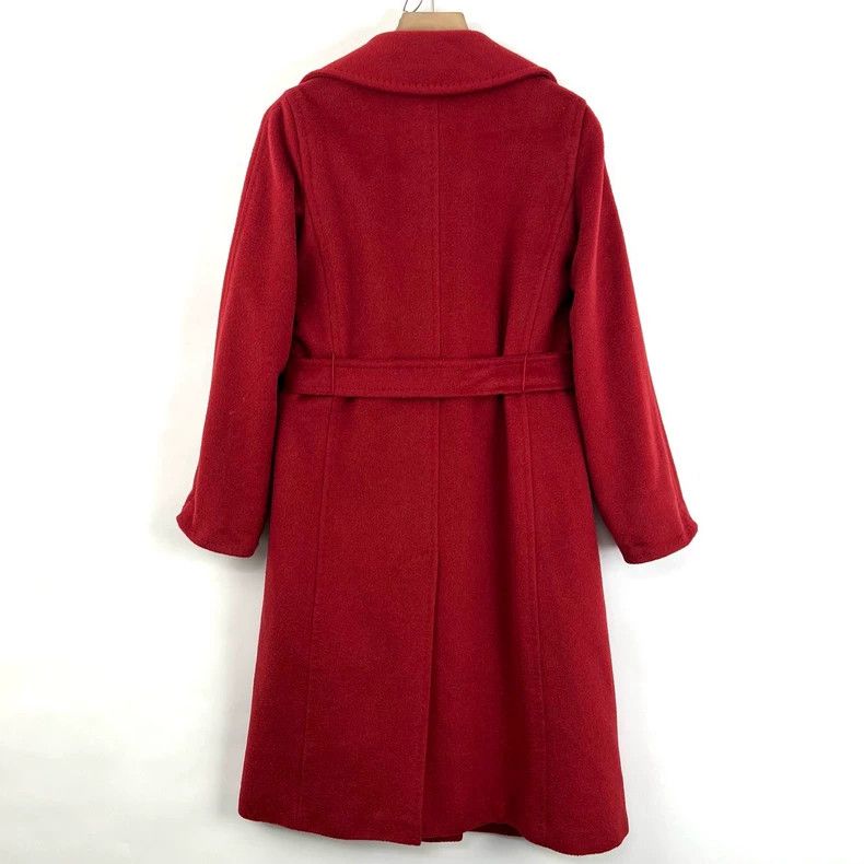 Max Mara Max Mara Manuela Red Wool Coat -dmc Size US S / EU 44-46 / 1 - 3 Thumbnail