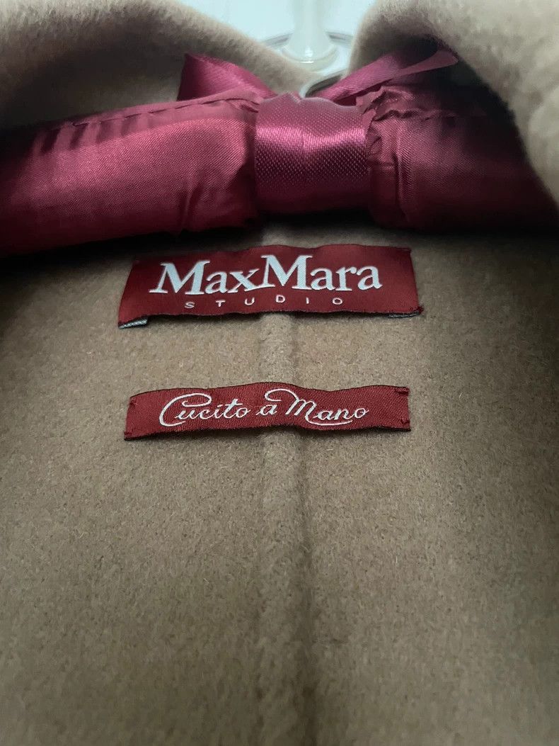Burberry MaxMara Camel Wool Long Coat -dmc Size US M / EU 48-50 / 2 - 3 Thumbnail