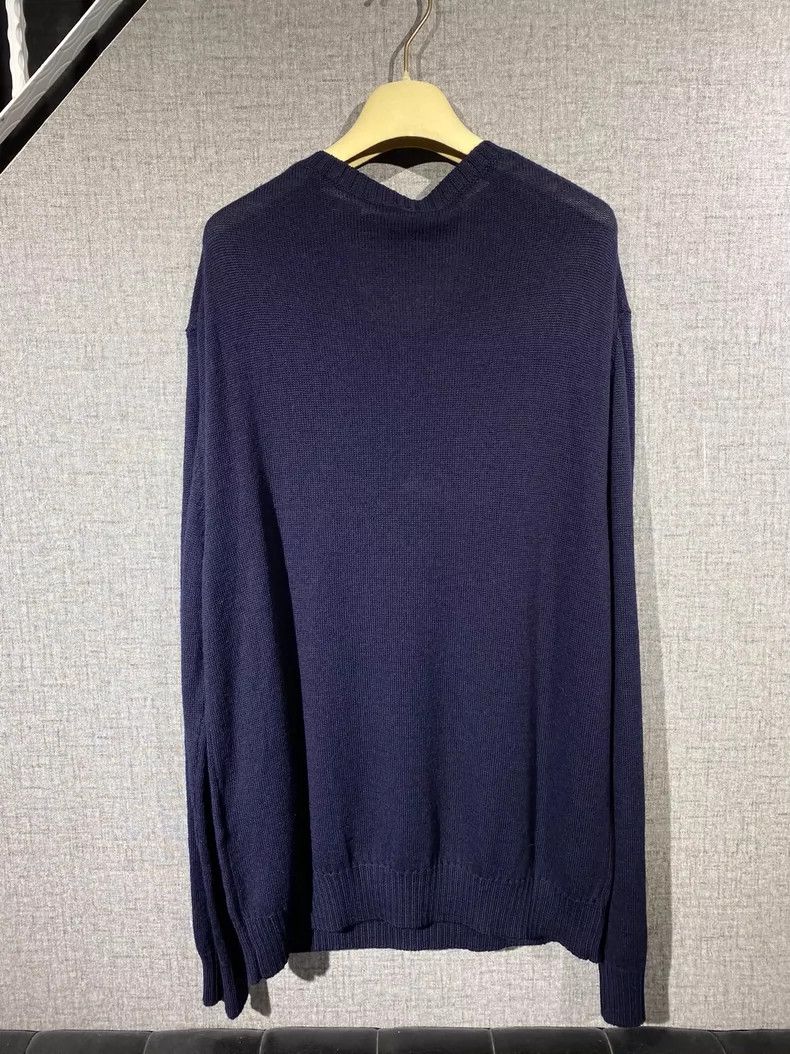 Jil Sander Jil Sander Women's Blue Sweater -dmc Size US L / EU 52-54 / 3 - 3 Thumbnail