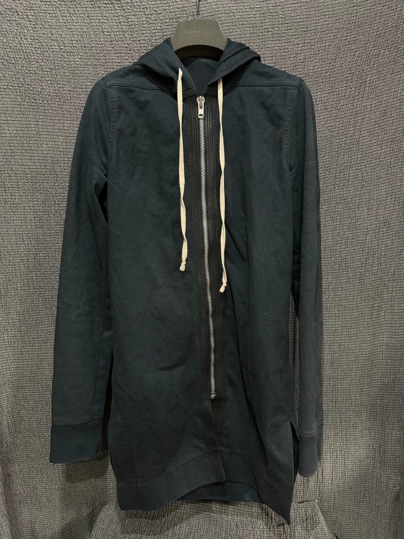 Rick Owens Rick Owens patchwork leather hooded zip sweatshirt jacket -dmc Size US S / EU 44-46 / 1 - 2 Thumbnail
