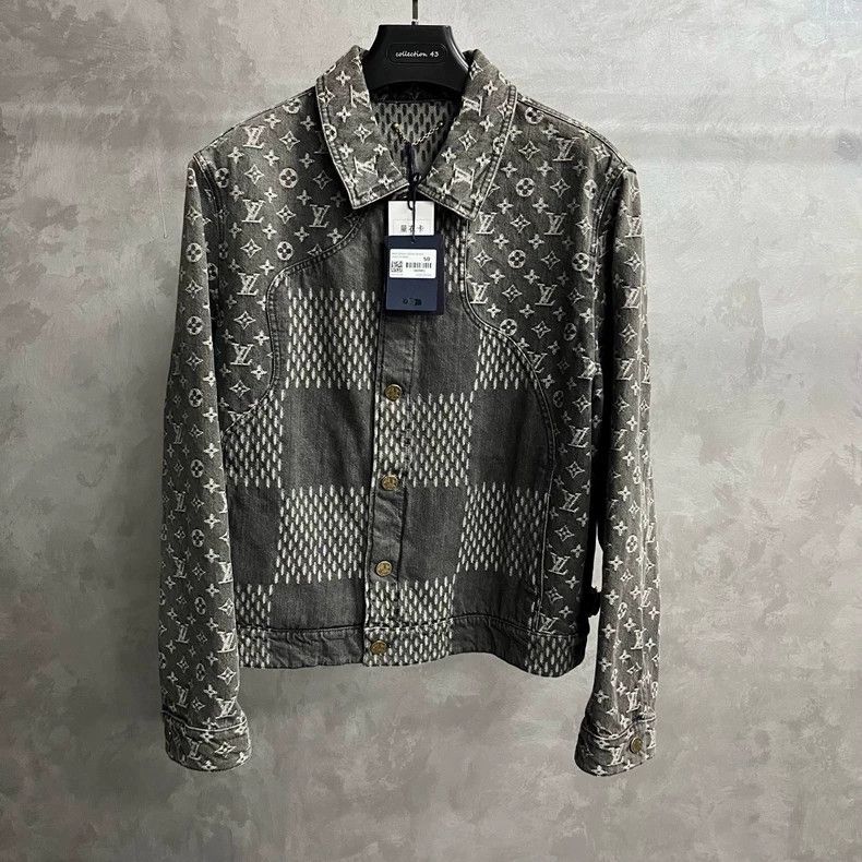 Louis Vuitton Louis Vuitton Monogram Denim Jacket -dmc Size US L / EU 52-54 / 3 - 2 Thumbnail
