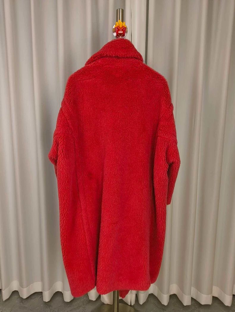 Max Mara Maxmara Teddy Pink Long Coat -dmc Size US M / EU 48-50 / 2 - 3 Thumbnail