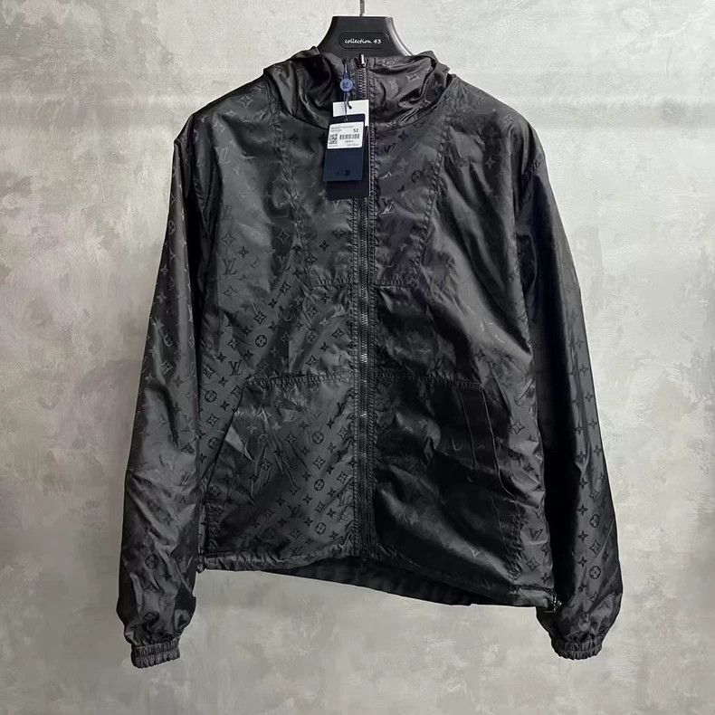 Louis Vuitton Louis Vuitton Black Double-Sided Nylon Jacket -dmc Size US XL / EU 56 / 4 - 7 Thumbnail