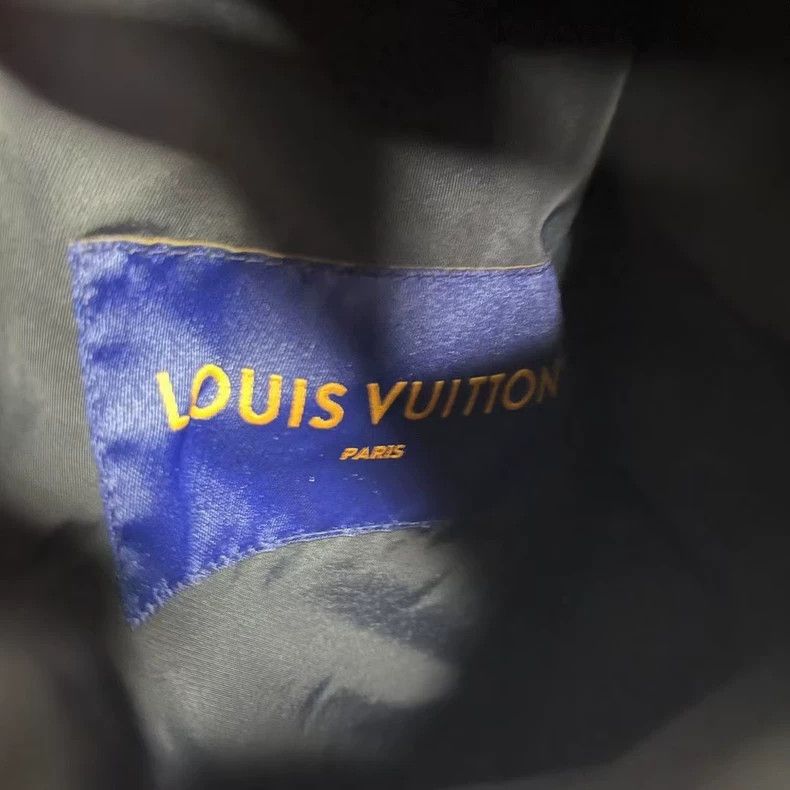Louis Vuitton Louis Vuitton Black Double-Sided Nylon Jacket -dmc Size US XL / EU 56 / 4 - 4 Thumbnail