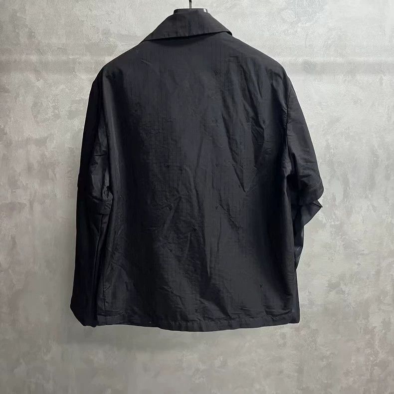 Louis Vuitton Louis Vuitton Black Logo Zip Sleeve Shirt -dmc Size US L / EU 52-54 / 3 - 3 Thumbnail
