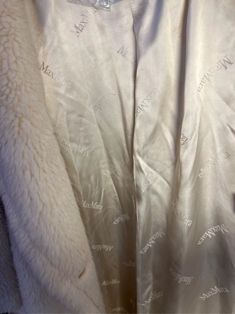 Max Mara MaxMara White Teddy Fur Coat -dmc Size US M / EU 48-50 / 2 - 5 Thumbnail