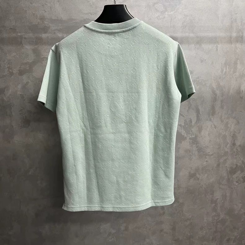Louis Vuitton Louis Vuitton Green Crew Neck Pocket T-Shirt -dmc Size US S / EU 44-46 / 1 - 3 Thumbnail