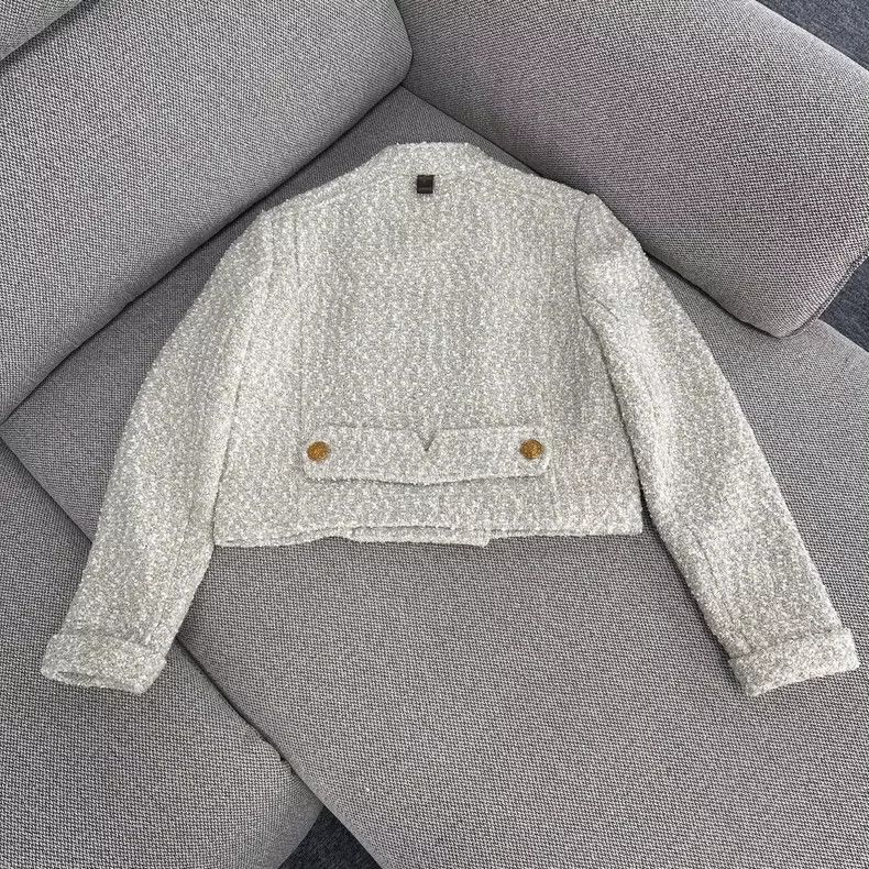 Louis Vuitton Louis Vuitton Tweed Double-Breasted Jacket -dmc Size US M / EU 48-50 / 2 - 3 Thumbnail