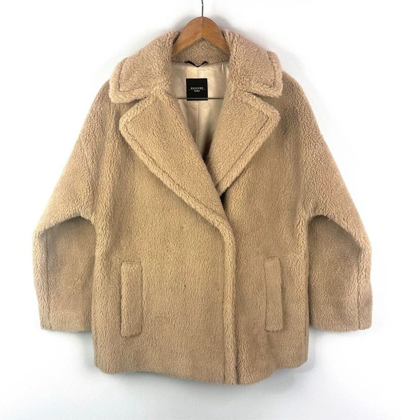 Max Mara MaxMara Beige Teddy Coat LM3037 -dmc Size US M / EU 48-50 / 2 - 2 Thumbnail