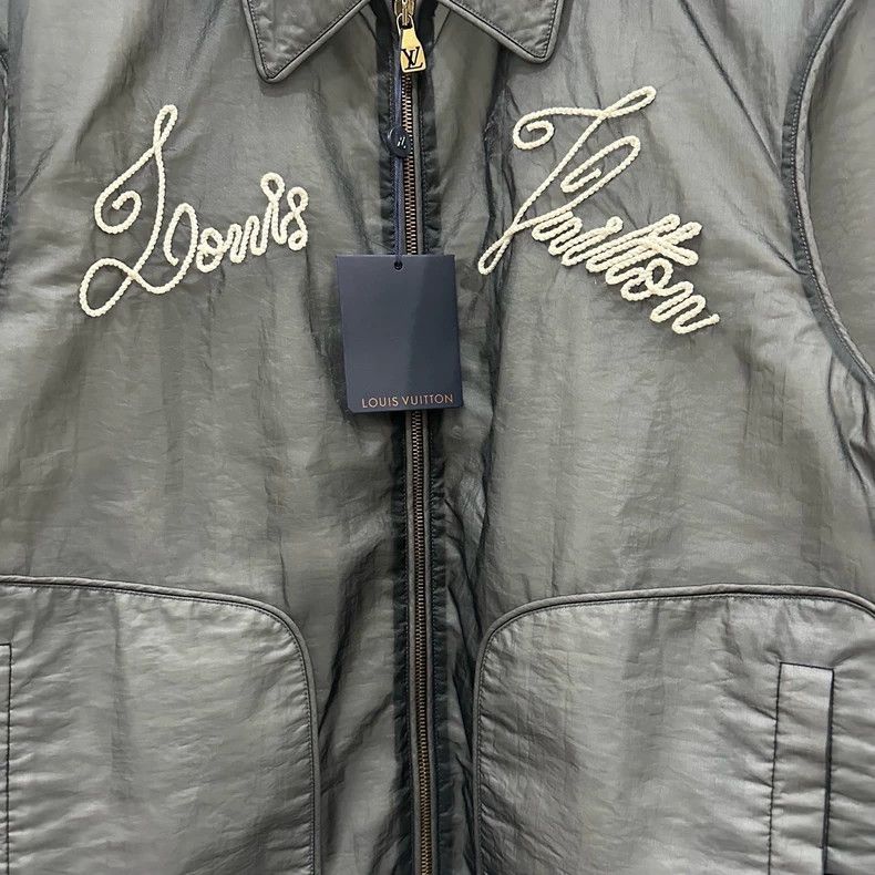 Louis Vuitton Louis Vuitton Nautical Gray Jacket -dmc Size US XXL / EU 58 / 5 - 4 Thumbnail