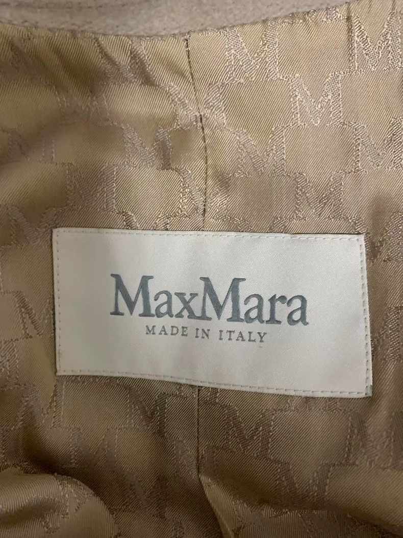 Max Mara MaxMara Madame 101801 Beige Coat -dmc Size US S / EU 44-46 / 1 - 5 Thumbnail