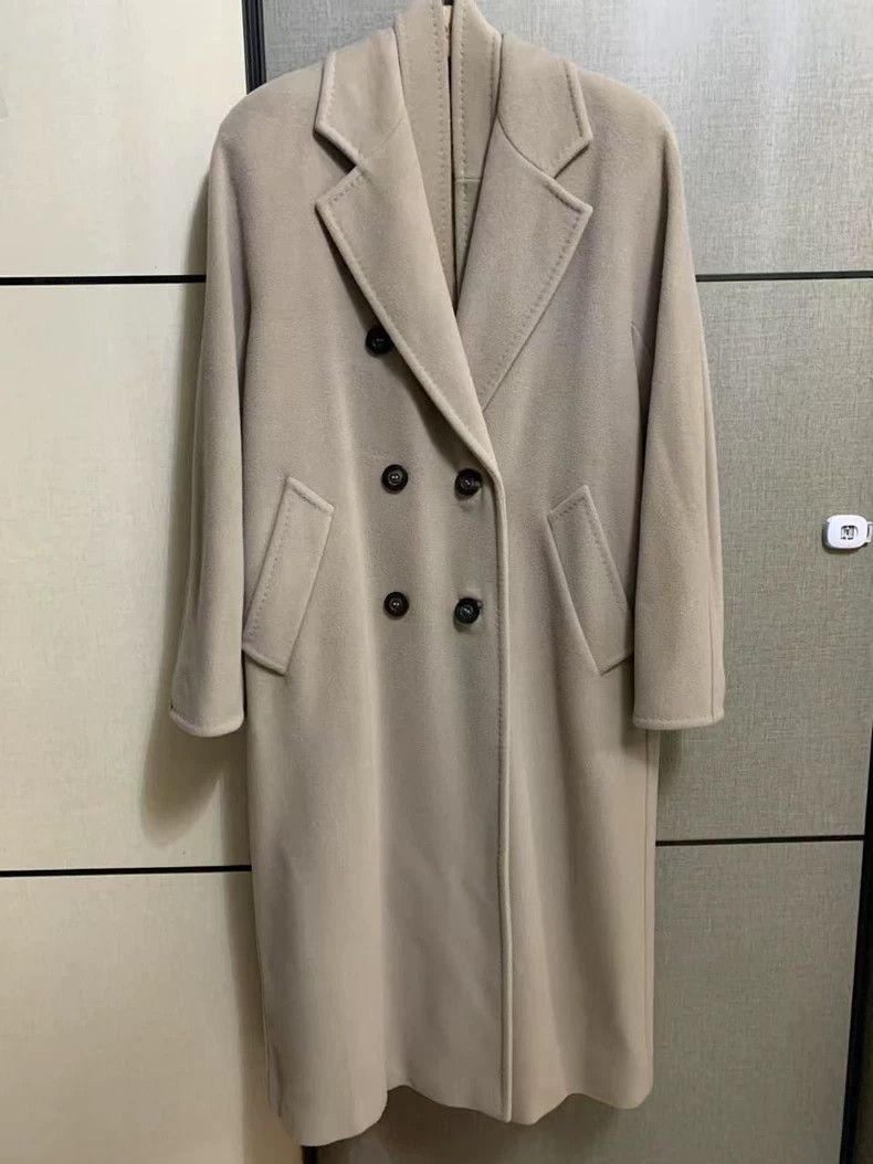 Max Mara MaxMara Madame 101801 Beige Coat -dmc Size US S / EU 44-46 / 1 - 2 Thumbnail