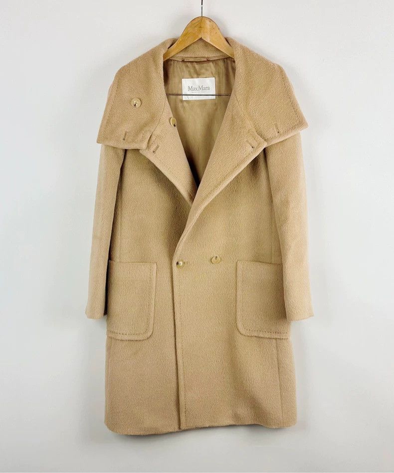 MaxMara Camel Wool Long Coat -dmc
