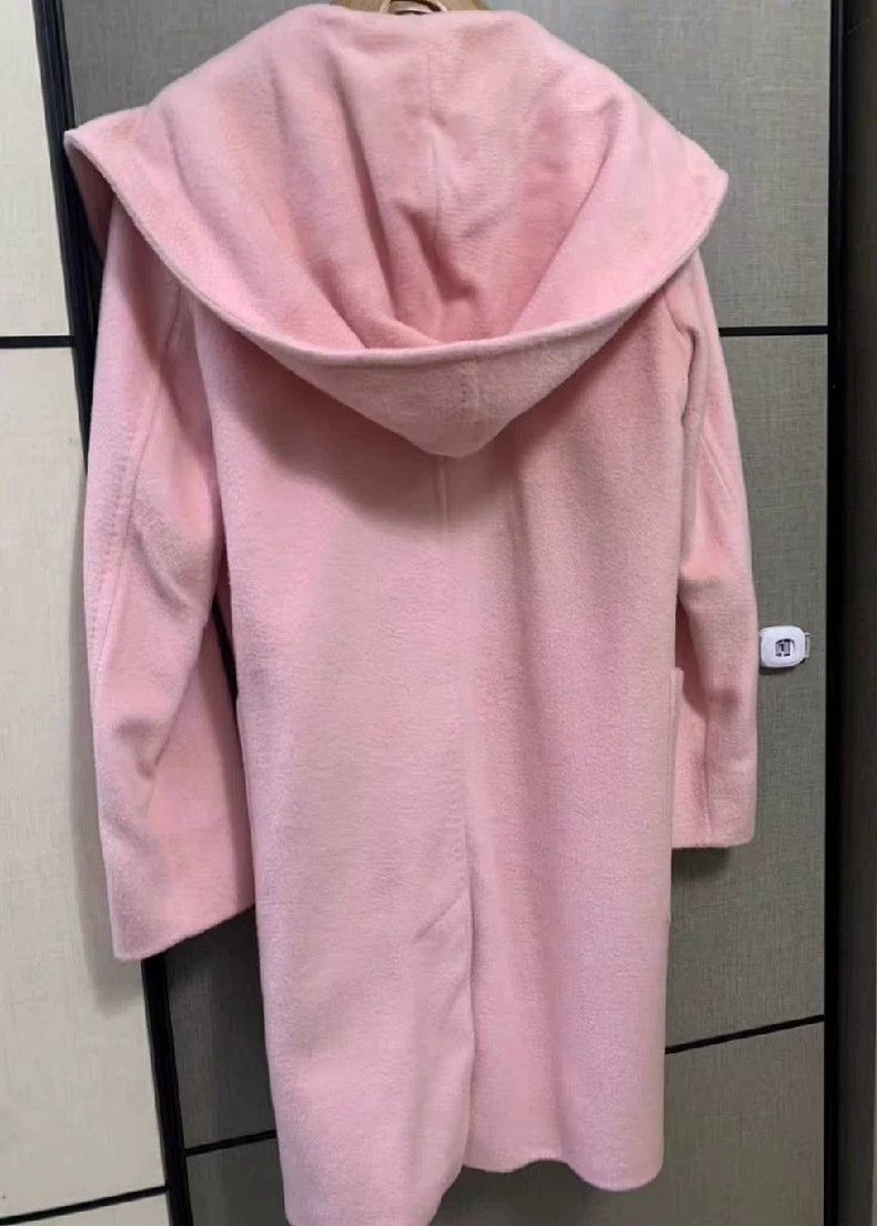 Max Mara MaxMara Rialto Pink Wool Coat -dmc Size US S / EU 44-46 / 1 - 3 Thumbnail