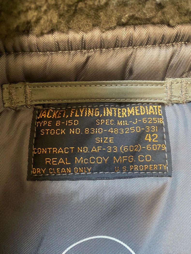 The Real McCoy's The Real McCoy B-15D Bomber Jacket -dmc Size US L / EU 52-54 / 3 - 3 Thumbnail
